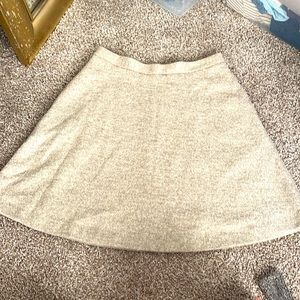 Banana Republic Cream Wool skirt